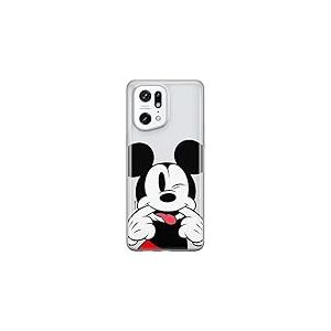 ERT GROUP Coque de t&eacute;l&eacute;phone Portable pour Oppo Find X5 Pro Original et sous Licence Officielle Disney Motif Mickey 052 Parfaitement adapt&eacute; &agrave; la Forme du t&eacute;l&eacute;phone Portable, partiel imprim&eacute;