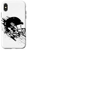 Casque de Football Quarterbacks Coque pour iPhone X/XS