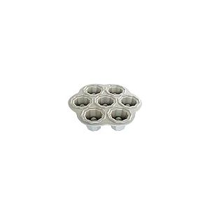 NordicWare 90437 Moules Cookies & Cream, aluminium moulé sous pression, argent