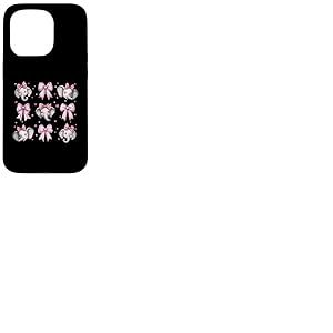 Éléphant Animal Fille Coquette Noeud Rose Maman Maman Coque pour iPhone 15 Pro