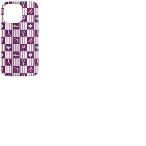Poutre de Gymnastique pour Filles et Femmes Violet Coque pour iPhone 15 Pro Max