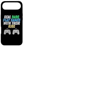 Real Dads Play Games with Kids F&ecirc;te des P&egrave;res Gamer Console Coque pour iPhone Air