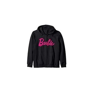 Sweat-shirt Barbie Femme, Logo Barbie Officiel Sweat à Capuche