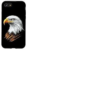 Aigle Pygargue &agrave; T&ecirc;te Blanche Aigle Royal Pygargue &agrave; Queue Coque pour iPhone SE (2020) / 7/8