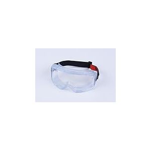 SecureFit Lunettes-masques de protection 3M GoggleGear s&eacute;rie 3000, joint PVC, optique AF transparente Scotchgard, sangle en toile Premium, GG3101-SGAF EU (Lot de 2)
