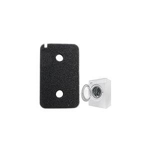 GlasFlength Lot de 2 filtres 9164761 pour sèche-linge Miele T1, à pompe à chaleur, à condensation, 207 x 157 x 30 mm, filtre de base, filtre éponge pour une longue durée de vie du sèche-linge