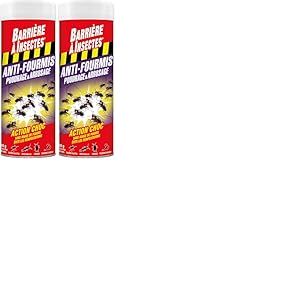 BARRIERE A INSECTES Anti-Fourmis Poudrage & Arrosage 500 g, Nicht Zutreffend (Lot de 2)