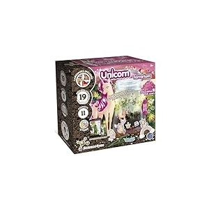 Science4you Terrarium de Licorne pour Enfants - Écosystème avec Licorne Jouet pour Enfant, Terrarium + 21 Autocollants, Jeux de Stem, Cadeau Educatif pour Filles et Garçons 5 6 7+ Ans