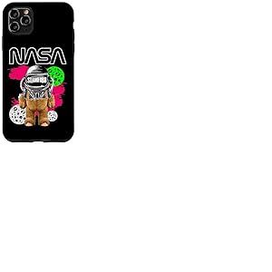 NASA Ours en Peluche Astronaute Stamford Drôle Worm Logo Coque pour iPhone 11 Pro Max
