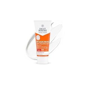 SALTHOUSE Totes Meer Cr&egrave;me de soin pour les peaux extr&ecirc;mement s&egrave;ches et irrit&eacute;es, avec min&eacute;raux de la mer Morte, magn&eacute;sium, ur&eacute;e et beurre de karit&eacute; comme pour la dermatite atopique, 75 ml