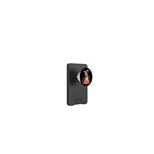 Femme avec robe flamenco PopSockets PopWallet pour MagSafe