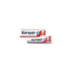 Biorepair Sensitiv Dentifrice - Protection de l'&eacute;mail et r&eacute;duit la sensibilit&eacute; &agrave; la douleur - Sans fluorure - Soin doux pour les dents sensibles - 75 ml (1)