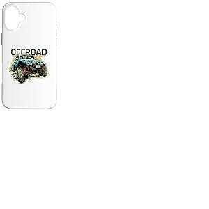 Voiture Tout-Terrain Vintage - Offroad - Aventure Tout-Terrain - Extrême Coque pour iPhone 16 Plus