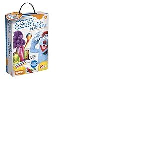 Lisciani - Woozle Goozle Laboratoire de Super-réaction à partir de 8 Ans – 30 expériences de Chimie pour la Maison – Kit Scientifique pour Enfants – avec Accessoires de sécurité et Instructions