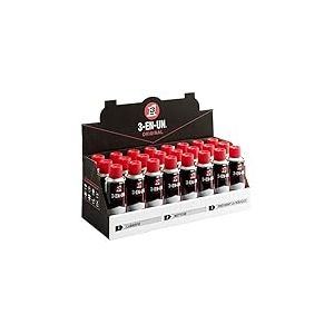 3-EN-UN - Original - Huile Tous Usages - A&eacute;rosol - Formule &agrave; base d'Huile Min&eacute;rale - Contient un Agent Anticorrosion - Multifonction - Sans Silicone - Odeur de Citronelle - 200 ML - Carton de 24 Blanc 33235/10