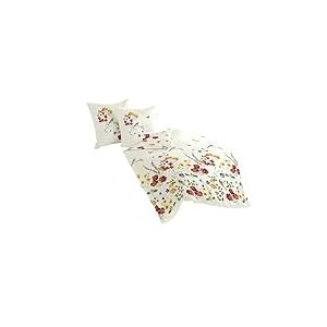 Bierbaum Parure de Lit, Satin, Multicolore, 200 cm x 200 cm