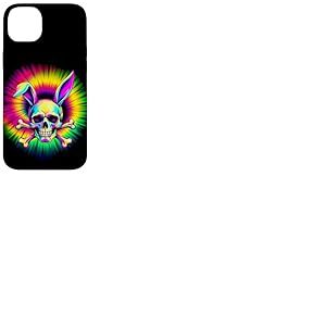 Lapin crâne psychédélique Coque pour iPhone 14 Plus