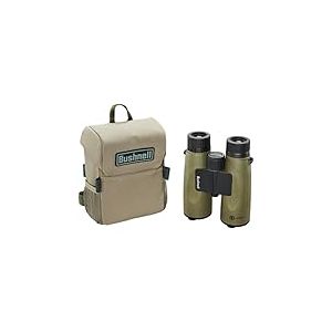 Bushnell Prime Jumelles 12 x 50 et Vault Bino Caddy Pack Combinaison Pack Jumelles de Chasse &eacute;tanches avec Pochette jumelle Robuste pour la Chasse, l'observation des Oiseaux et la randonn&eacute;e