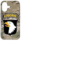 Patch 101st Airborne Division – Camouflage Camouflage Multicam Coque pour iPhone 17