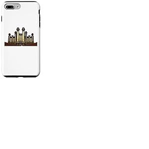 Orgue Tabernacle Mormon Salt Lake City Heritage Coque pour iPhone 7 Plus/8 Plus