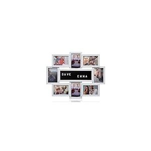 ARPAN Cadre Photo pour Plusieurs Photos Blanc 55 x 39,5 x 3 cm