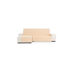ECOMMERC3 Housse de canapé d'angle Taille Extra Gauche - Housse de canapé Longue Facile à Installer avec élastiques Couleur Moutarde Compatible avec canapés méridienne Gauche ou Droite