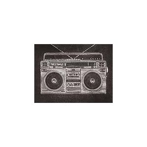 Barry Goodman (Ghetto Blaster 30 x 40 cm Toile Imprimée