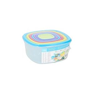Edco 871125287224 Boîte de conservation alimentaire 14 pièces PP