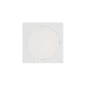 Eglo Spot LED encastrable Fueva 6, lampe de plafond à encastrer, luminaire encastré en plastique blanc, éclairage blanc chaud - blanc froid, 16,6 x 16,6 cm
