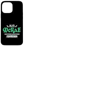 Kin McRae Mischief and Mayhem Since The Middle Age Coque pour iPhone 13 Pro Max