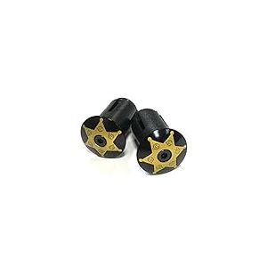 Cinelli Bouchons d'extenseur d'extr&eacute;mit&eacute; de Barre Unisexe, Sh&eacute;rif, Taille Universelle