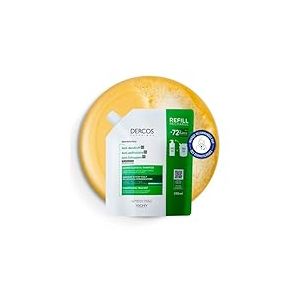Vichy Dercos Shampoing Antipelliculaire DS Cheveux normal à gras Eco-recharge 390ml