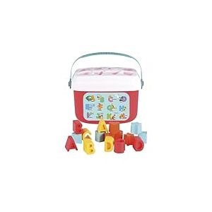Tachan - Lettres, Couleurs et Formes emboîtables - Blocs pour Enfants empilables et emboîtables - Jouet pour bébés (CPA Toy Group 782T00833)