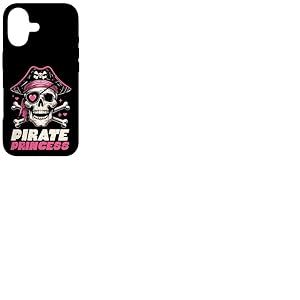 Chapeau de Princesse Pirate en Forme de t&ecirc;te de Mort pour Filles et Femmes Coque pour iPhone 17