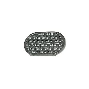 Minuteman International Woodstove Dessous de Plat Rond en Fonte Noir