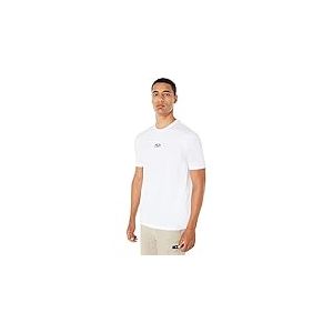 Oakley Bark New Short Sleeve Tee Chemise, Blanc, M Hommes