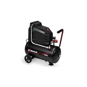 Einhell Compresseur à air TC-AC 190/24/8 I OF (1100 W, Cuve de 24 L, Pression 8bar, Débit d'aspiration 190 l/min, Moteur sans huile, Réducteur de pression)