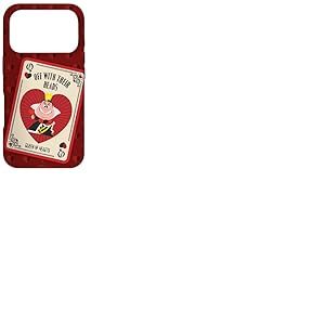 Les m&eacute;chants de Disney La Reine de c&oelig;ur ont la t&ecirc;te rouge Coque pour iPhone 17 Pro