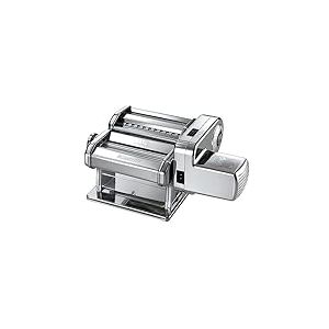 Marcato Atlasmotor Machine à Pâtes avec Moteur, Argenté