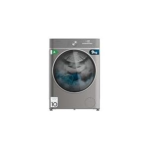 Cecotec Lave-linge 9 kg à Chargement Frontal Bolero DressCode 9800 Inverter Steel A 1400 tr/min, Classe A, 16 Prog, Moteur Inverter Plus, SteamMax, OnSmart, SpaCare, Fuzzy Logic et Écran Tactile XXL