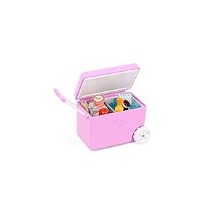 Our Generation - Glaci&egrave;re de Camping OG - Accessoires pour poup&eacute;es de 46 cm - Glaci&egrave;re &agrave; roulettes - Jouets pour Faire Semblant de Manger - Jeu imaginatif - 3 Ans et +
