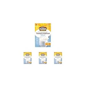 VAHINÉ - Ferments Nature pour Yaourts 4 x 5 g (Lot de 4)