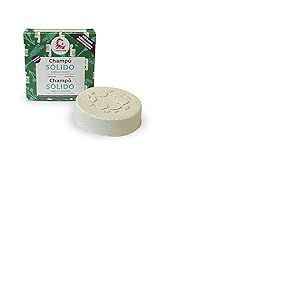 Lamazuna - Shampooing solide à la Spiruline pour cheveux gras - 70 ml