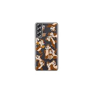 ERT GROUP Coque de t&eacute;l&eacute;phone Portable pour Samsung S21 FE Original et sous Licence Officielle Disney Motif Chip & Dale 004 Parfaitement adapt&eacute; &agrave; la Forme du t&eacute;l&eacute;phone Portable, partiel imprim&eacute;