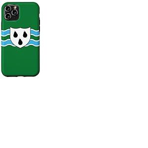 Drapeau du comté de Worcestershire West Midland Angleterre Coque pour iPhone 11 Pro