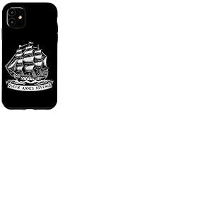 Le Vaisseau Amiral de Barbe Noire Le Pirate Revenge de la Reine Anne Coque pour iPhone 11