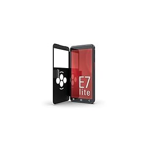 Emporia &Eacute;tui Smartcover pour Smart.6lite, .7lite, .7mini, ME.7, &Eacute;tui de Protection &agrave; Rabat avec Touches de s&eacute;lection Rapide, Similicuir, Design Premium, Noir