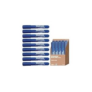 Maya Professional Tools Q0800&ndash;2/2 marqueur d&eacute;tectables par des m&eacute;taux et rayons X, Lot de 10, corps Bleu, Bleu d'encre