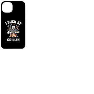 Funny BBQ Fail Burn The Food 4 juillet Grillin Grilling Men Coque pour iPhone 13
