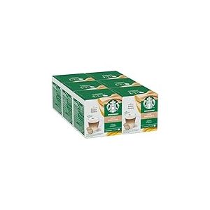 STARBUCKS Latte Macchiato by Nescafé Dolce Gusto, Capsules de Café 6 x 12 (72 Capsules)